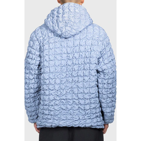 PLEASURES TENDER HOODED PUFFER - SLATE