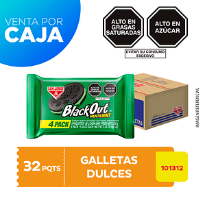 BLACK OUT MENTA 4X8X32