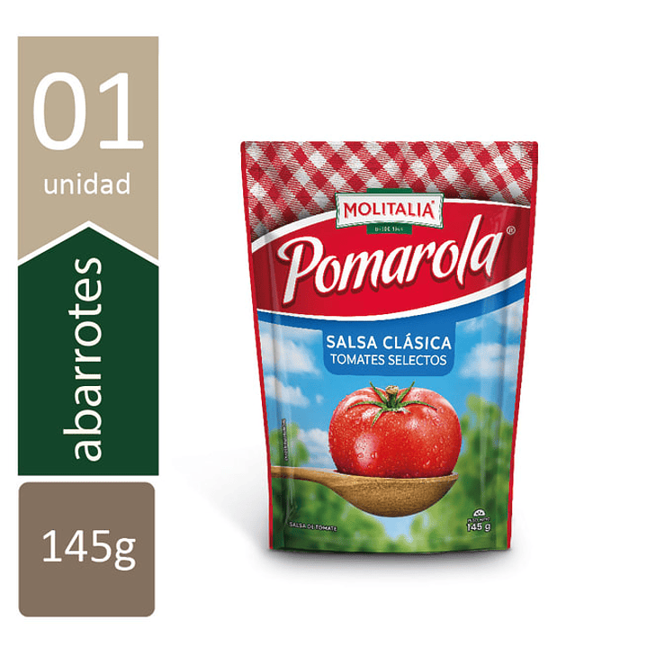 SALSA DE TOMATE POMAROLA 24X145GR 1