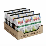 Caja Leche Regilait Écrémé, ( 10 Unidades de 500g)