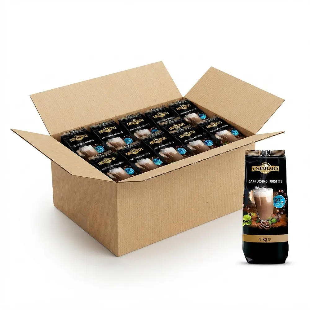Caja Café Cappuccino Caprimo Noisette, ( 10 Unidades de 1Kg)