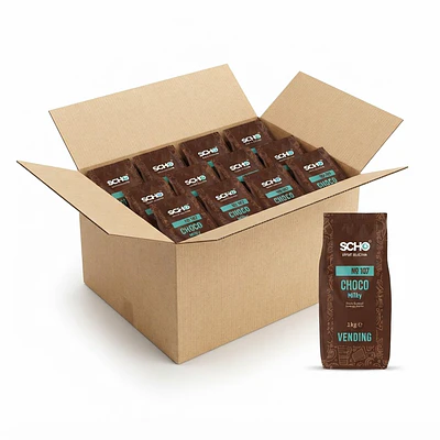 Caja Choco Cremoso SCHO, ( 10 Unidades de 1Kg)