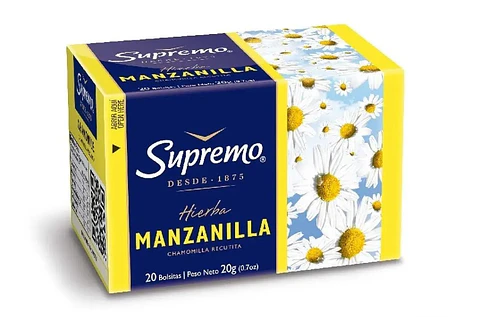 Hierba manzanilla SUPREMO 20 bolsas