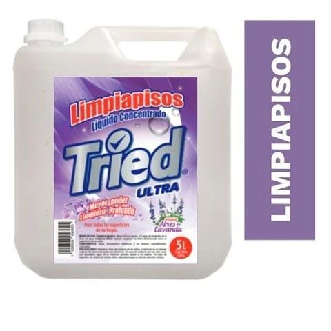 Limpiador de pisos TRIED aroma a lavanda 5L 
