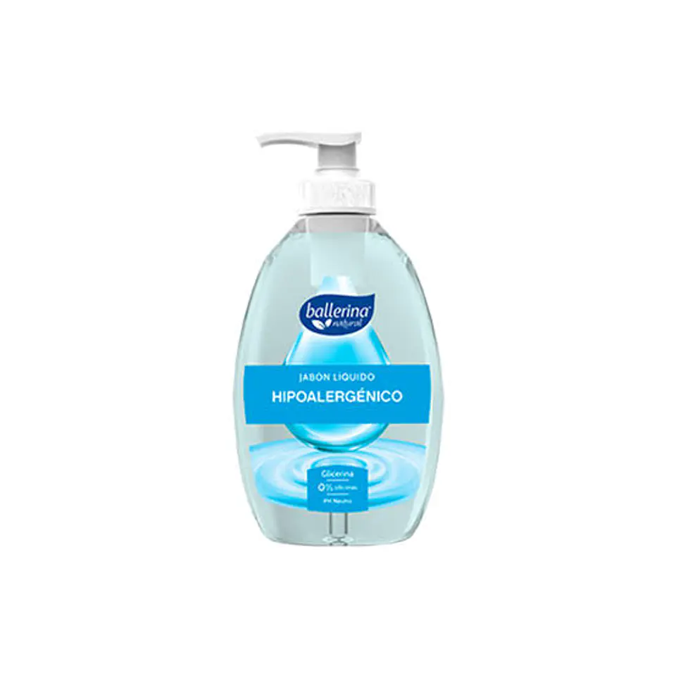 Jabón líquido hipoalergénico BALLERINA 350mL 1