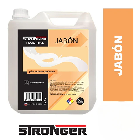 Jabón glicerina industrial STRONGER 5L 