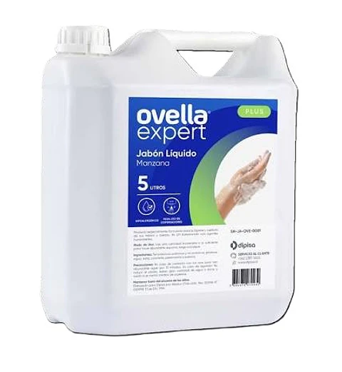Jabón líquido OVELLA EXPERT aroma a manzana 5L