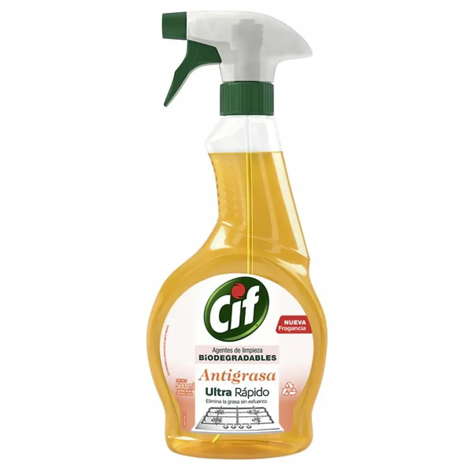 Limpiador antigrasa gatillo CIF 500 mL 1