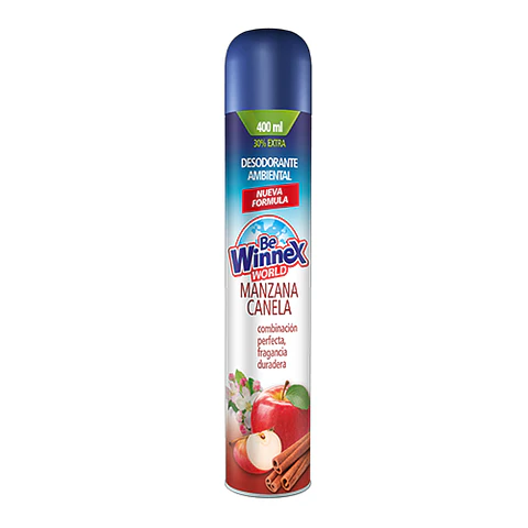 Desodorante ambiental WINNEX canela 400ml