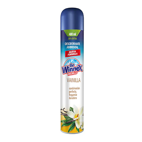 Desodorante ambiental WINNEX vainilla 400 ml