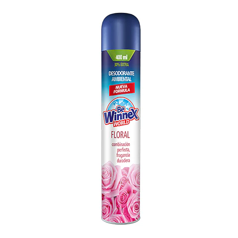 Desodorante ambiental WINNEX floral 400 ml
