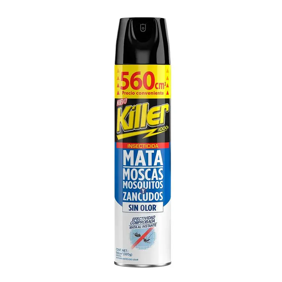 Insecticida moscas y zancudos 560cc KILLER 1