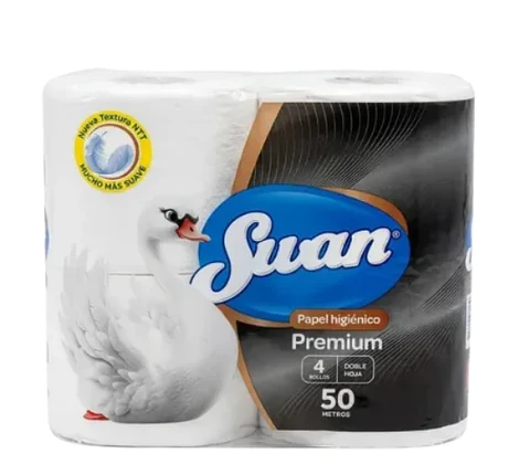 Papel higiénico SWAN pack 4x50 metros