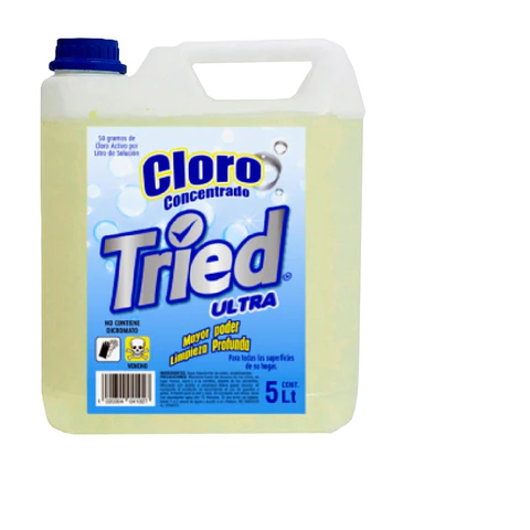 Cloro concentrado ultra TRIED 5L