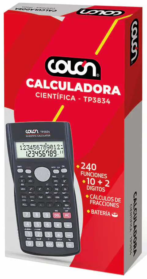 Calculadora científica 240 funciones COLON