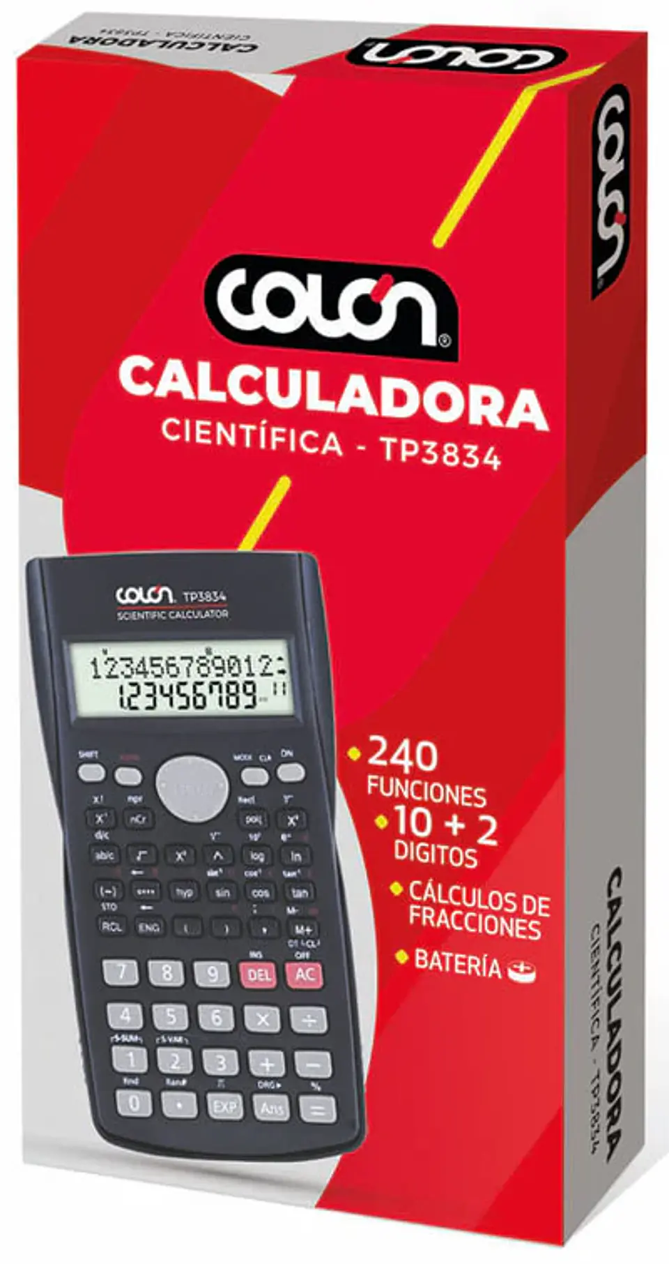 Calculadora científica 240 funciones COLON 1