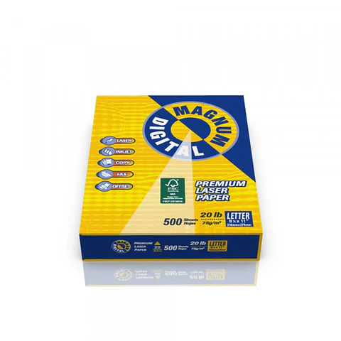 Resma de papel MAGNUM tamaño carta 500 hojas 