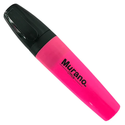 Destacador de escritorio MURANO punta biselada rosado