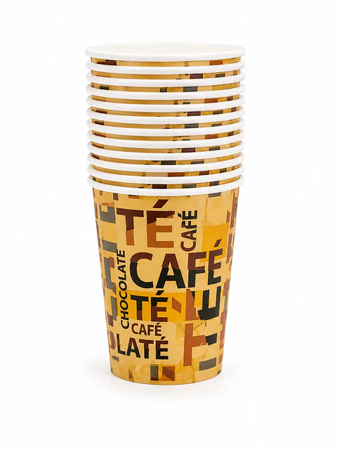 Vasos de polipapel 8 oz (240cc) 50 unidades 
