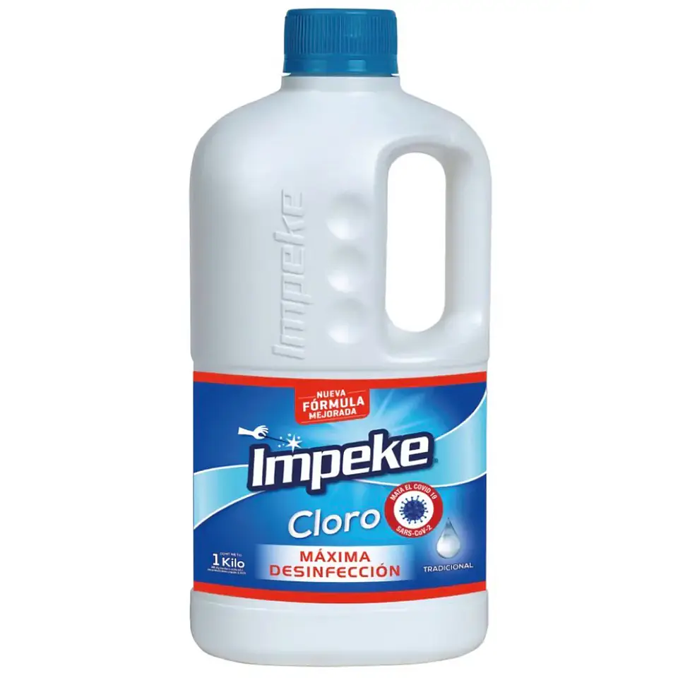 Cloro líquido IMPEKE tradicional 1 litro 1