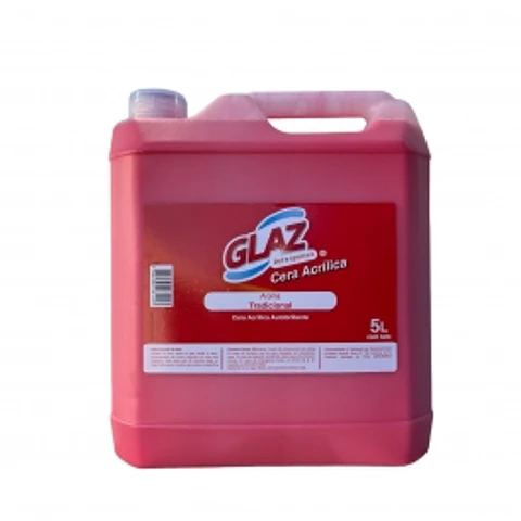 Cera Roja Líquida acrílica autobrillo 5 litros