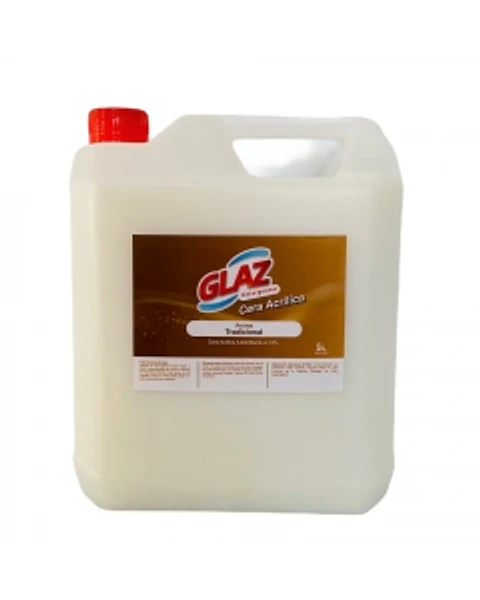 Cera acrílica GLAZ incolora autobrillo 10% 5 litros
