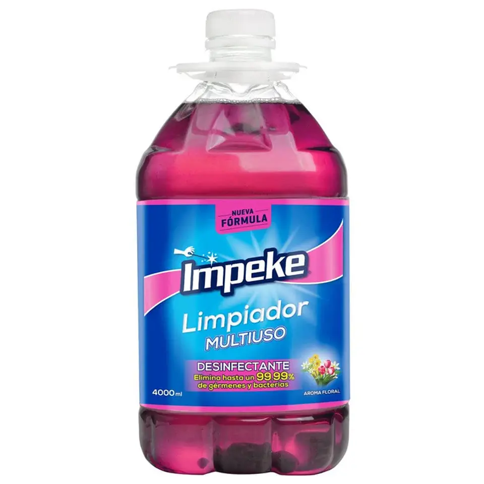 Limpiador multiuso desinfectante IMPEKE 4L 1