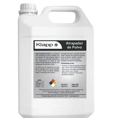 Atrapador de Polvo bidón 5L KLAPP