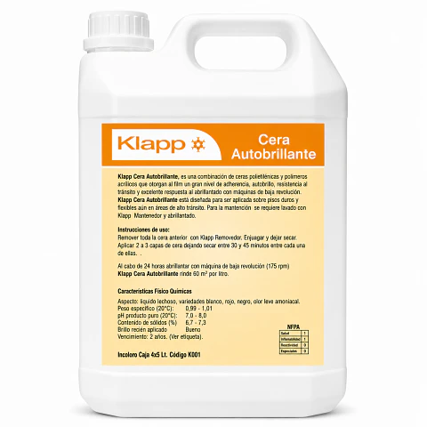 Cera autobrillante 5L KLAPP
