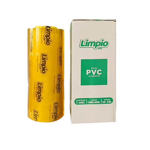 Film PVC alimentos 38cmx1400 metros