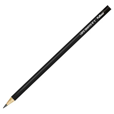 LAPIZ GRAFITO N2HB NEGRO FULTONS