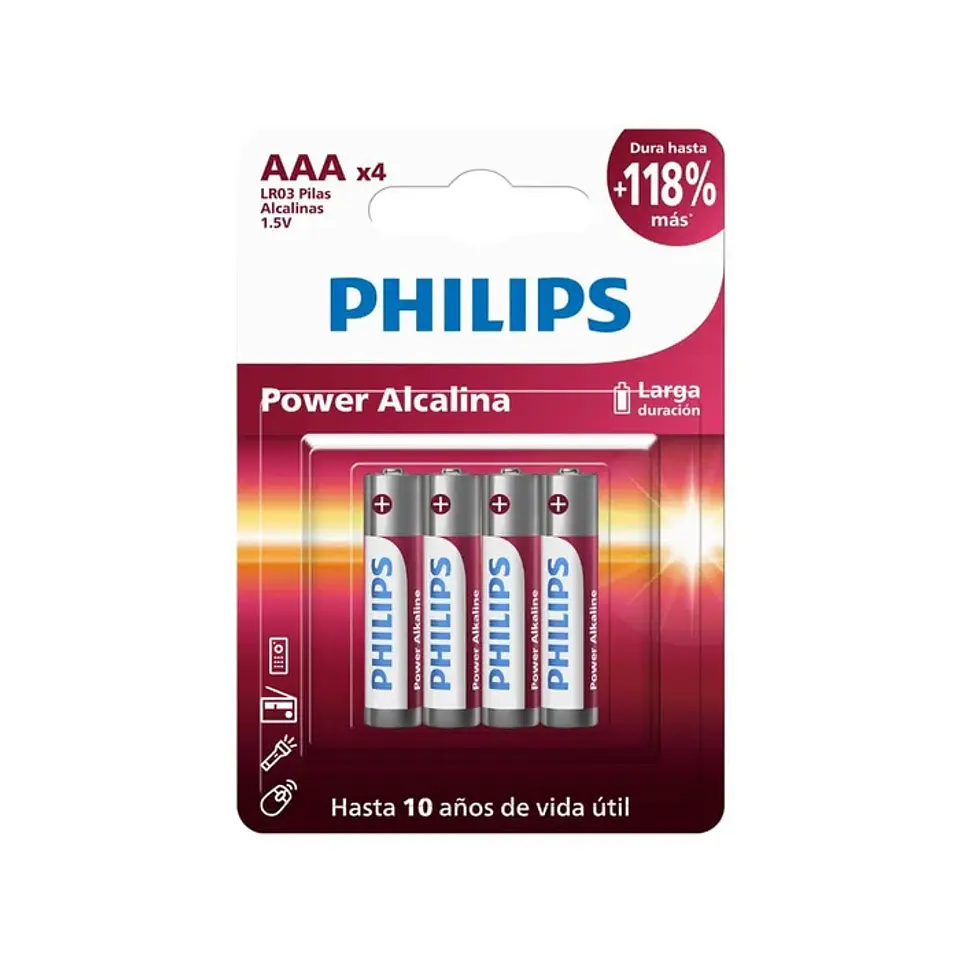 Pilas AAA PHILIPS 1