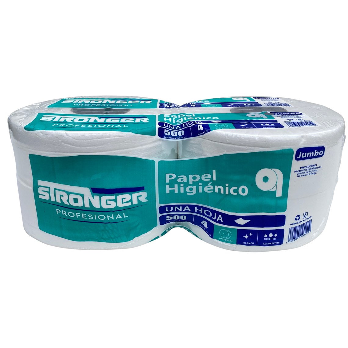 Papel higienico Stronger 500 mts x 4 unidades 1