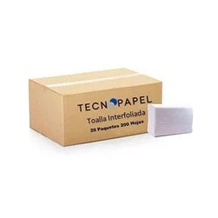 Caja interfoliada doble hoja 200 hoja x 16 paquetes