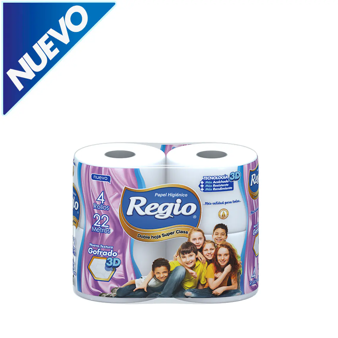 Papel higiénico D/H 22 mts bolson 12 x 4 unidades 1