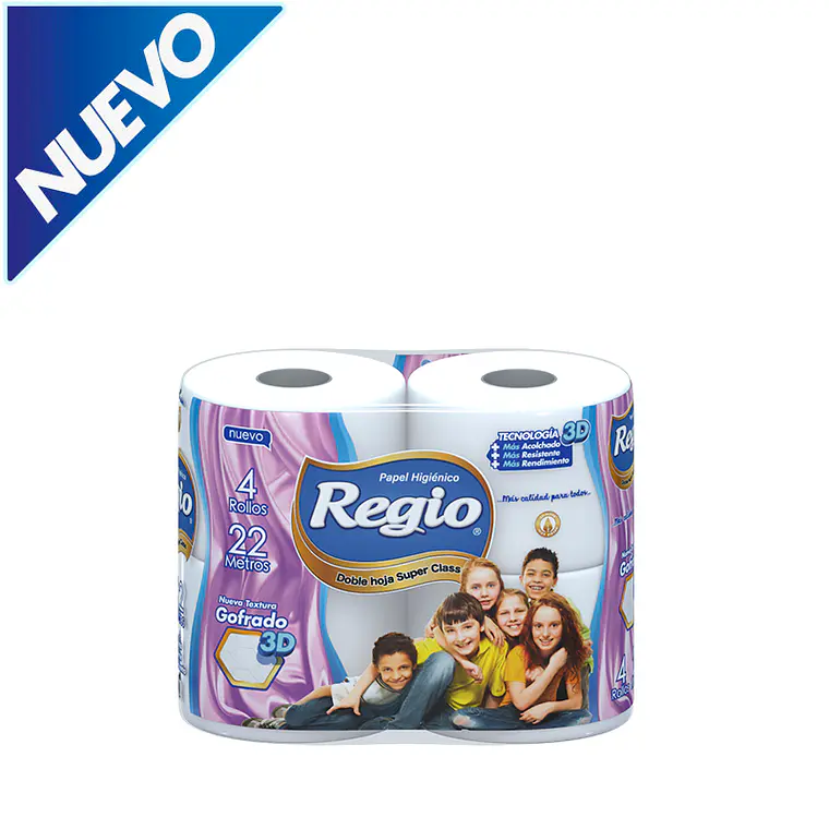 Papel higiénico D/H 22 mts bolson 12 x 4 unidades 1