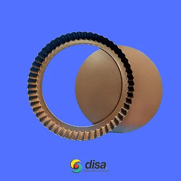 MOLDE METALICO PIE 22cm 1