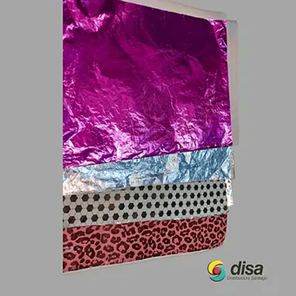 PAPEL ALUMINIO CHOCOLATE ( 5 UNIDADES) 2