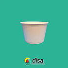 POTE POLIPAPEL BLANCO 8 oz  SIN TAPA  1