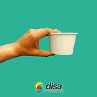 POTE POLIPAPEL BLANCO 8 oz  SIN TAPA  2