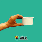 POTE POLIPAPEL BLANCO 6 oz SIN TAPA  2