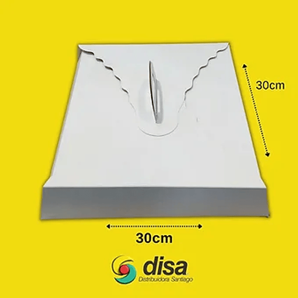 CAJA TARTALETA BCA. MEDIANA 30x30 2
