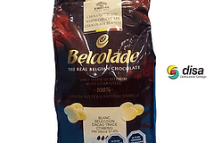 BELCOLADE BLANCO 30% CACAO PURATOS 1 KG.