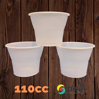 VASO BLANCO 110cc  50 un