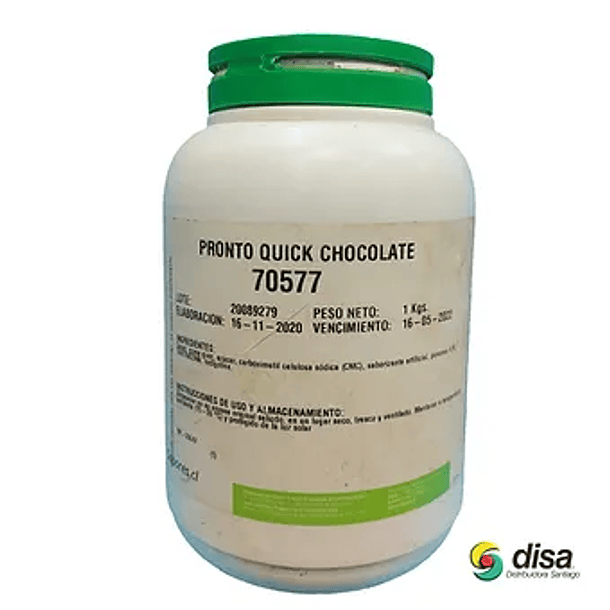 PRONTO QUICK CHOCOLATE 1 KILO