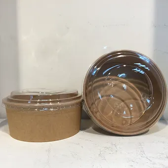 Bowl Kraft 750 cc con tapa