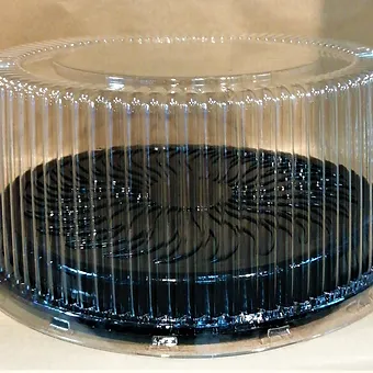 ENVASE TORTA TRANSPARENTE 24x13cms