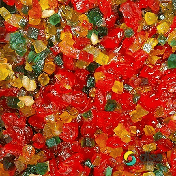 FRUTA CONFITADA CON MARRASQUINOS 1KG 1