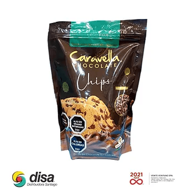 CHIPS CHOCOLATE CARAVELLA 1kg