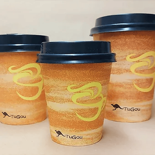 VASO POLIPAPEL CON TAPA 12oz paquete 50 unidades